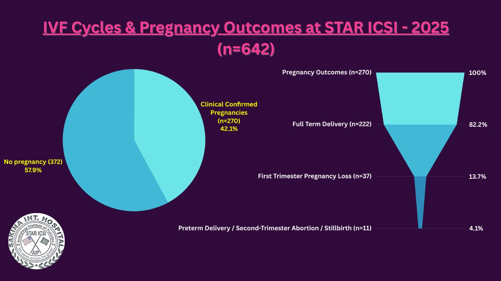 IVF Cycles & Pregnancy Outcomes at STAR ICSI - 2025